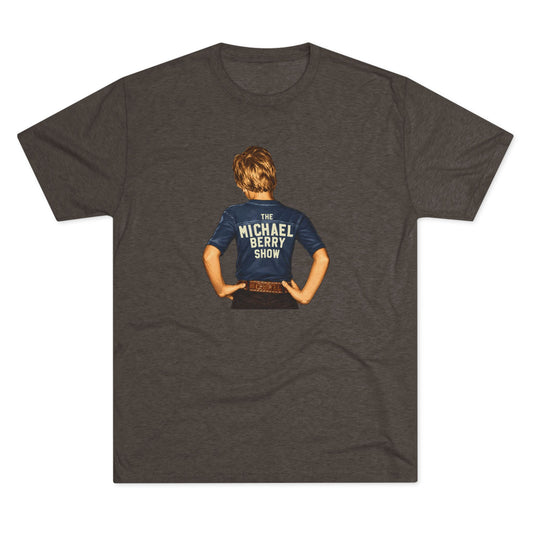 Michael Berry Show Kid - Tri-Blend Crew Tee