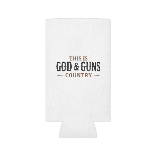 This is God & Guns Country - Can Cooler