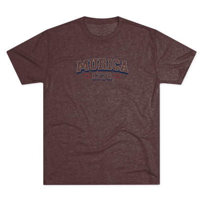 Murica 1776 - Tri-Blend Crew Tee