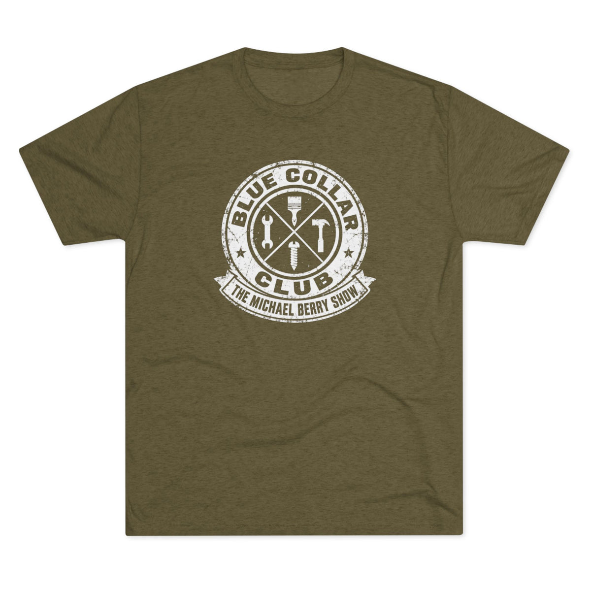 Blue Collar Club - Tri-Blend Crew Tee