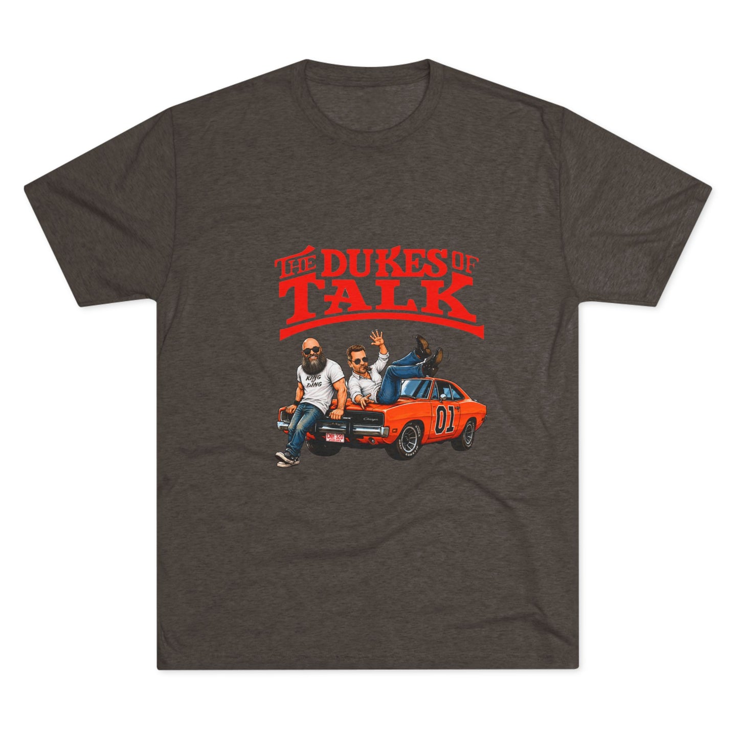 The Dukes of Talk - Tri-Blend Crew Tee