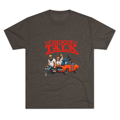 The Dukes of Talk - Tri-Blend Crew Tee