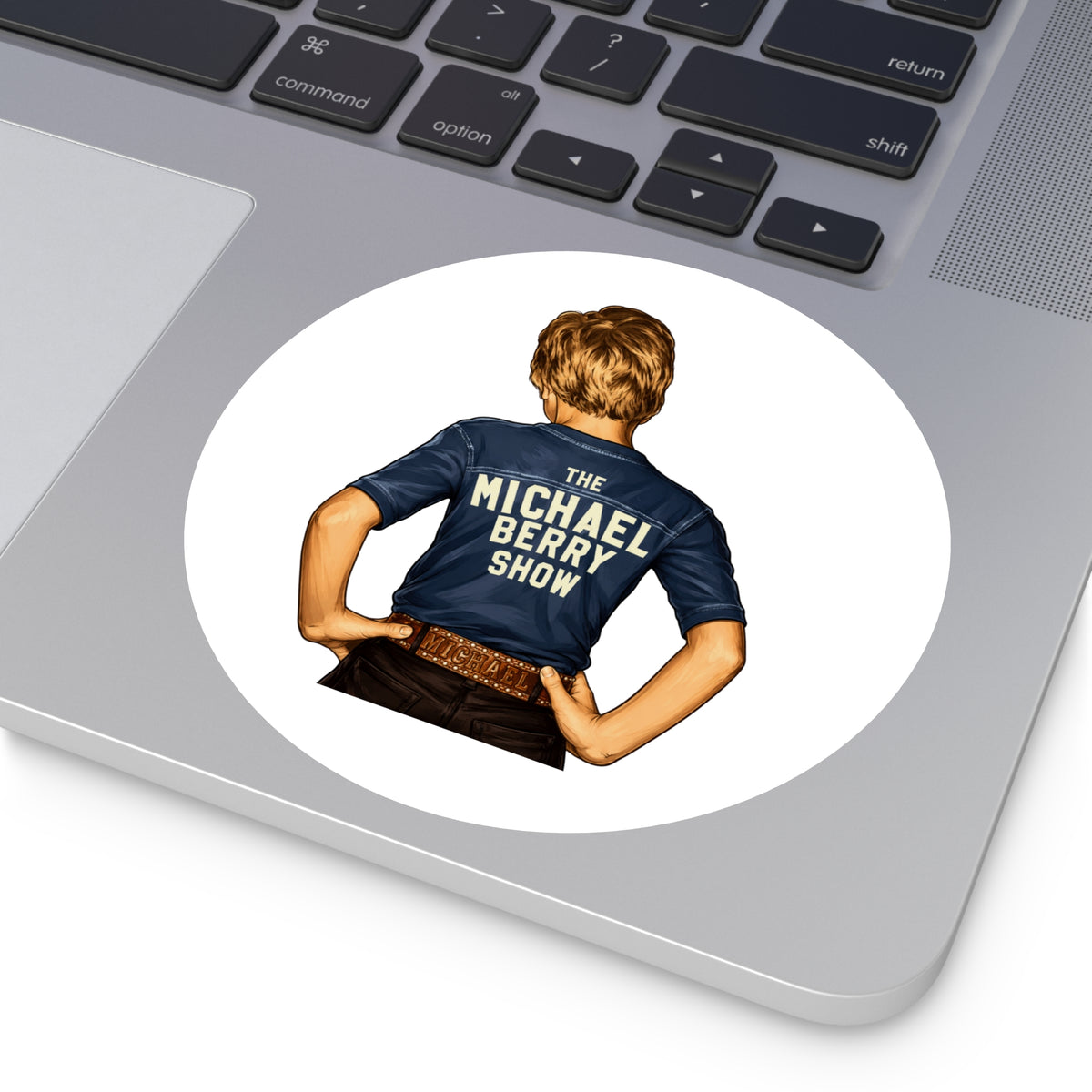 Michael Berry Show Kid - Round Sticker