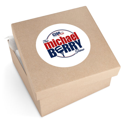 Czar of Talk, Michael Berry Show - Round Sticker