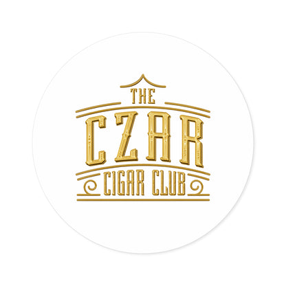 Czar Cigar Club - Round Sticker