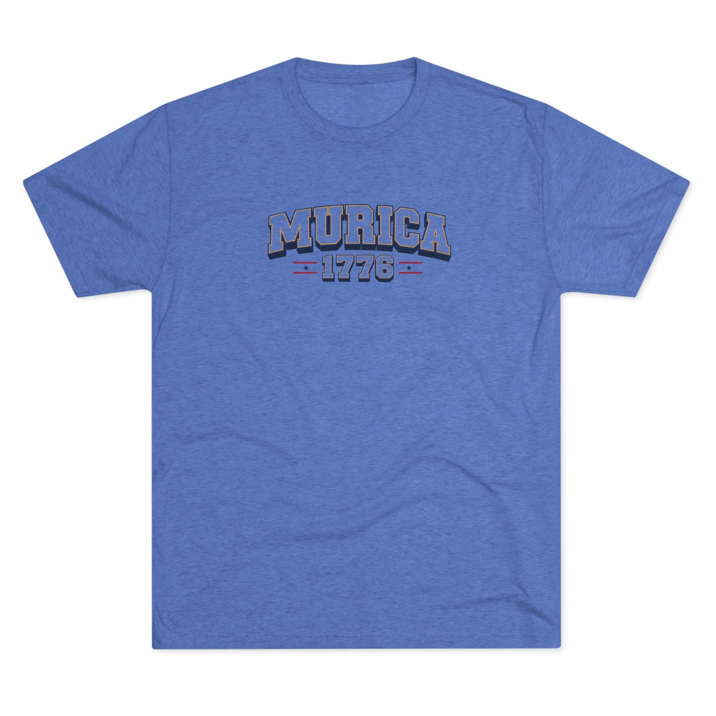 Murica 1776 - Tri-Blend Crew Tee