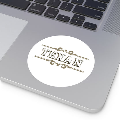 Texan - Round Sticker