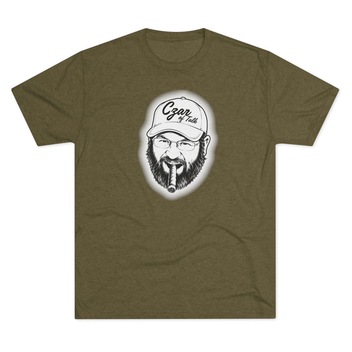 The Czar of Talk - Tri-Blend Crew Tee