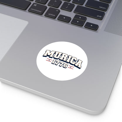 Murica 1776 - Round Sticker
