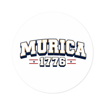 Murica 1776 - Round Sticker