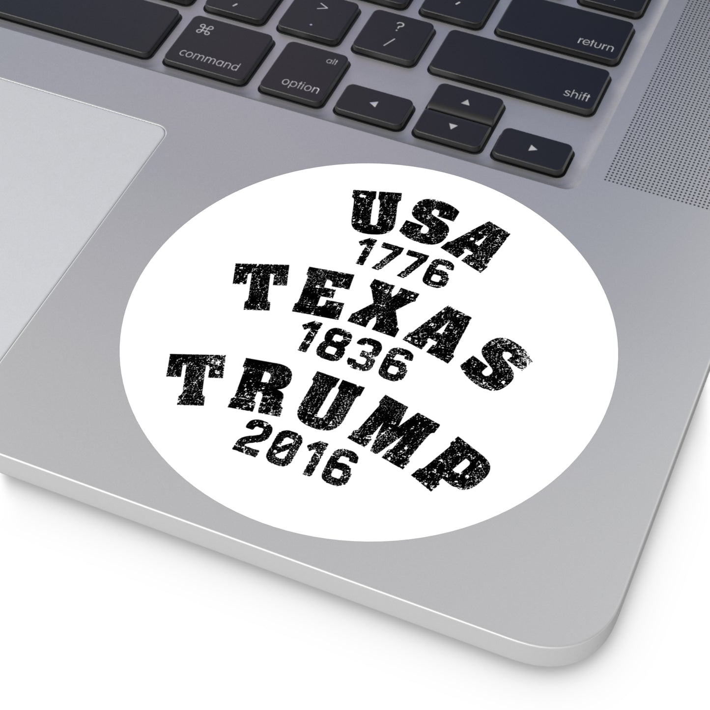 USA.TEXAS.TRUMP - Round Sticker