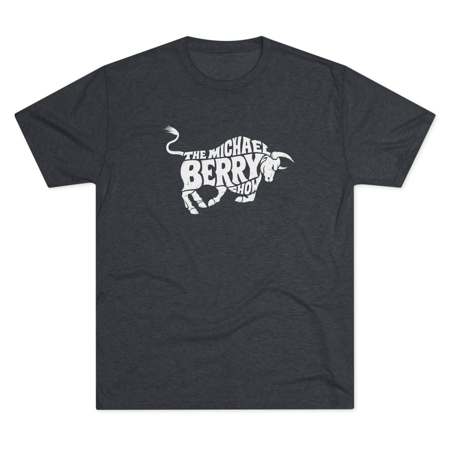Michael Berry Show (Bull Logo) - Tri-Blend Crew Tee