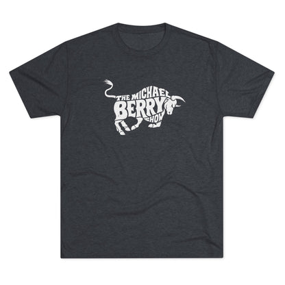 Michael Berry Show (Bull Logo) - Tri-Blend Crew Tee