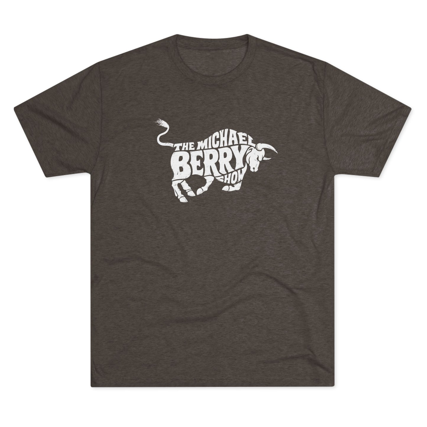 Michael Berry Show (Bull Logo) - Tri-Blend Crew Tee