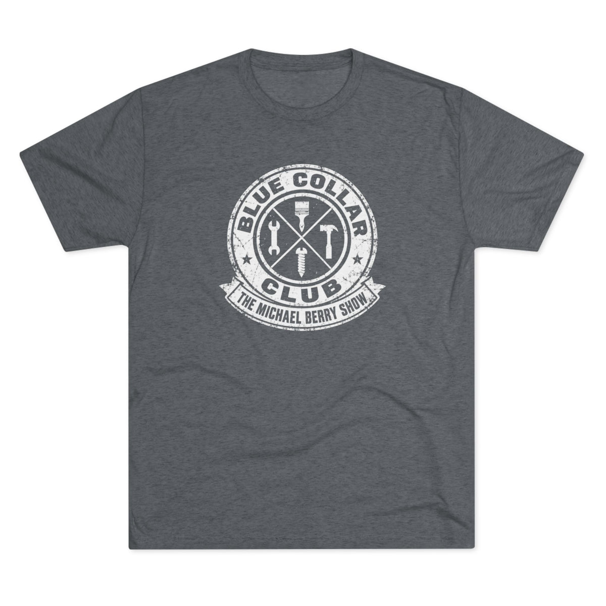 Blue Collar Club - Tri-Blend Crew Tee
