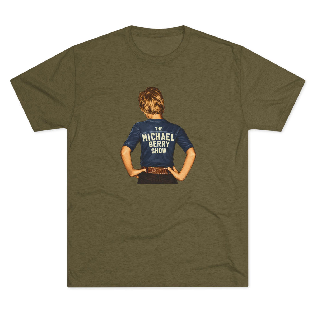 Michael Berry Show Kid - Tri-Blend Crew Tee