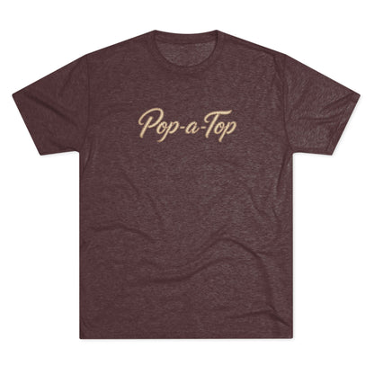 Pop a Top - Tri-Blend Crew Tee