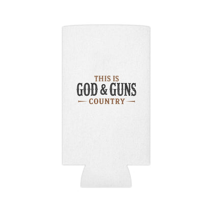 This is God & Guns Country - Can Cooler