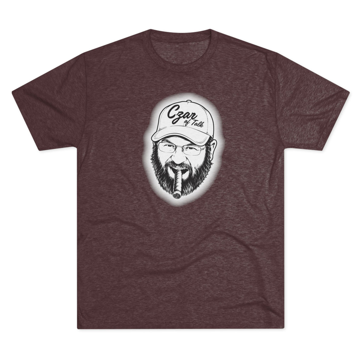 The Czar of Talk - Tri-Blend Crew Tee