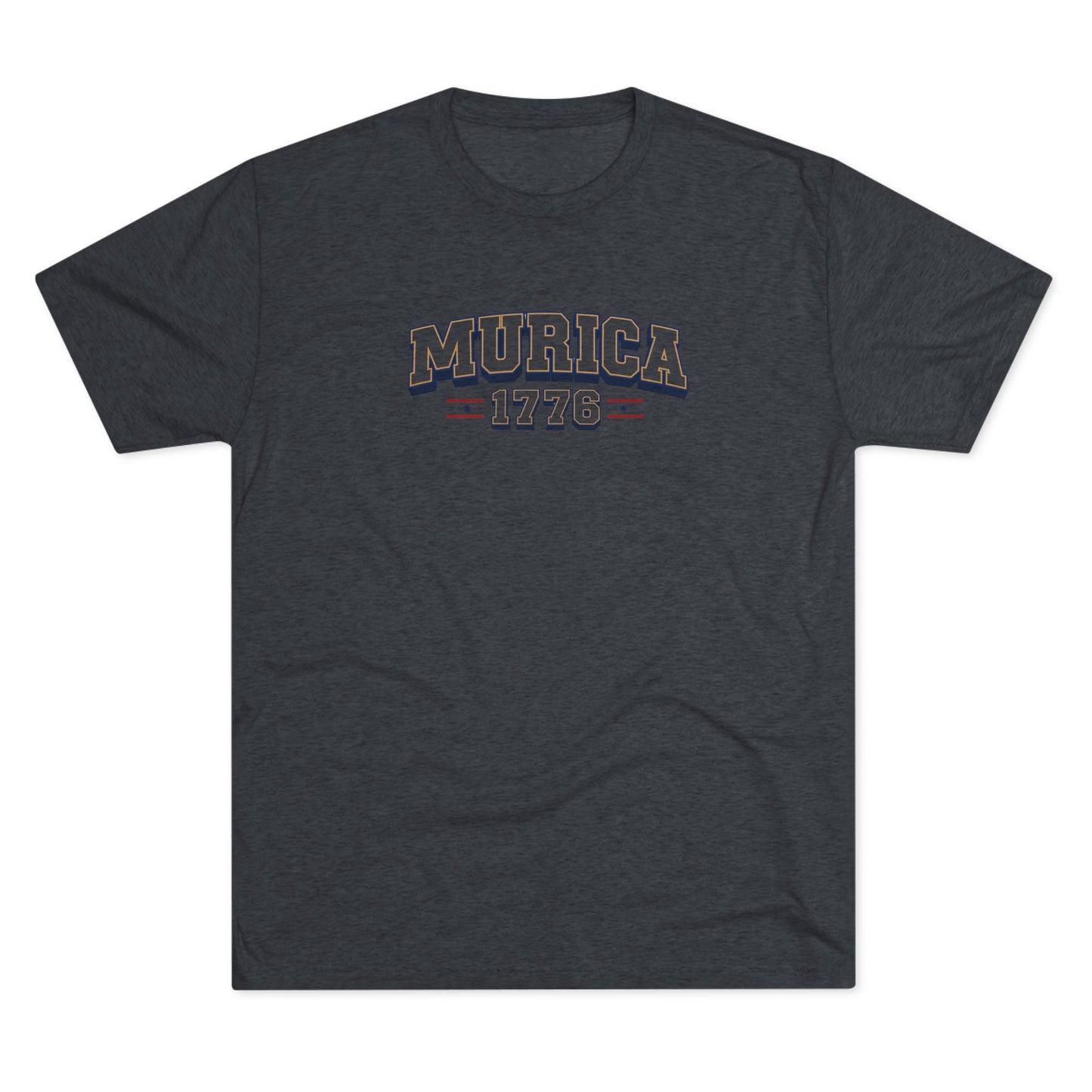 Murica 1776 - Tri-Blend Crew Tee