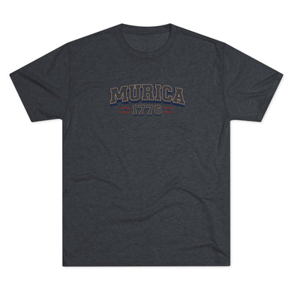 Murica 1776 - Tri-Blend Crew Tee