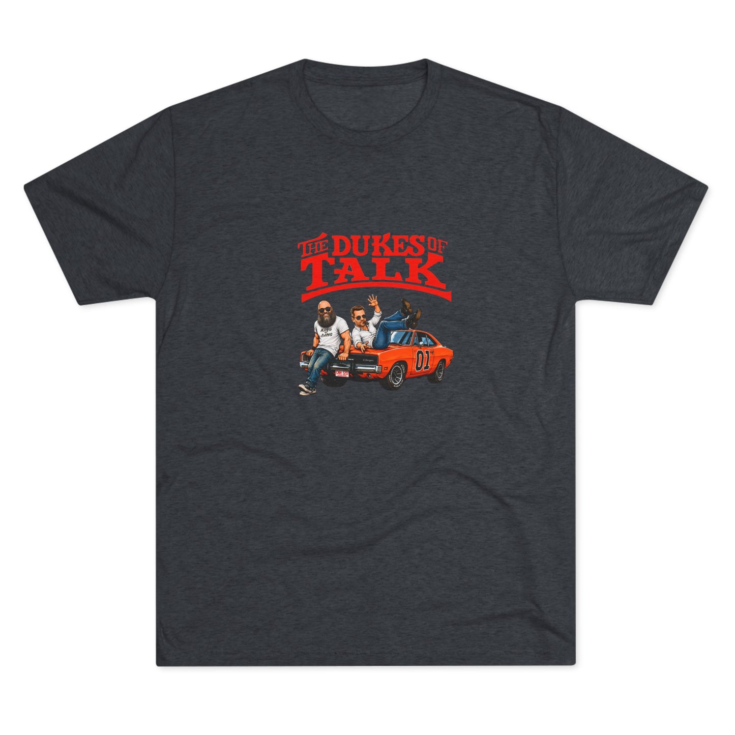 The Dukes of Talk - Tri-Blend Crew Tee