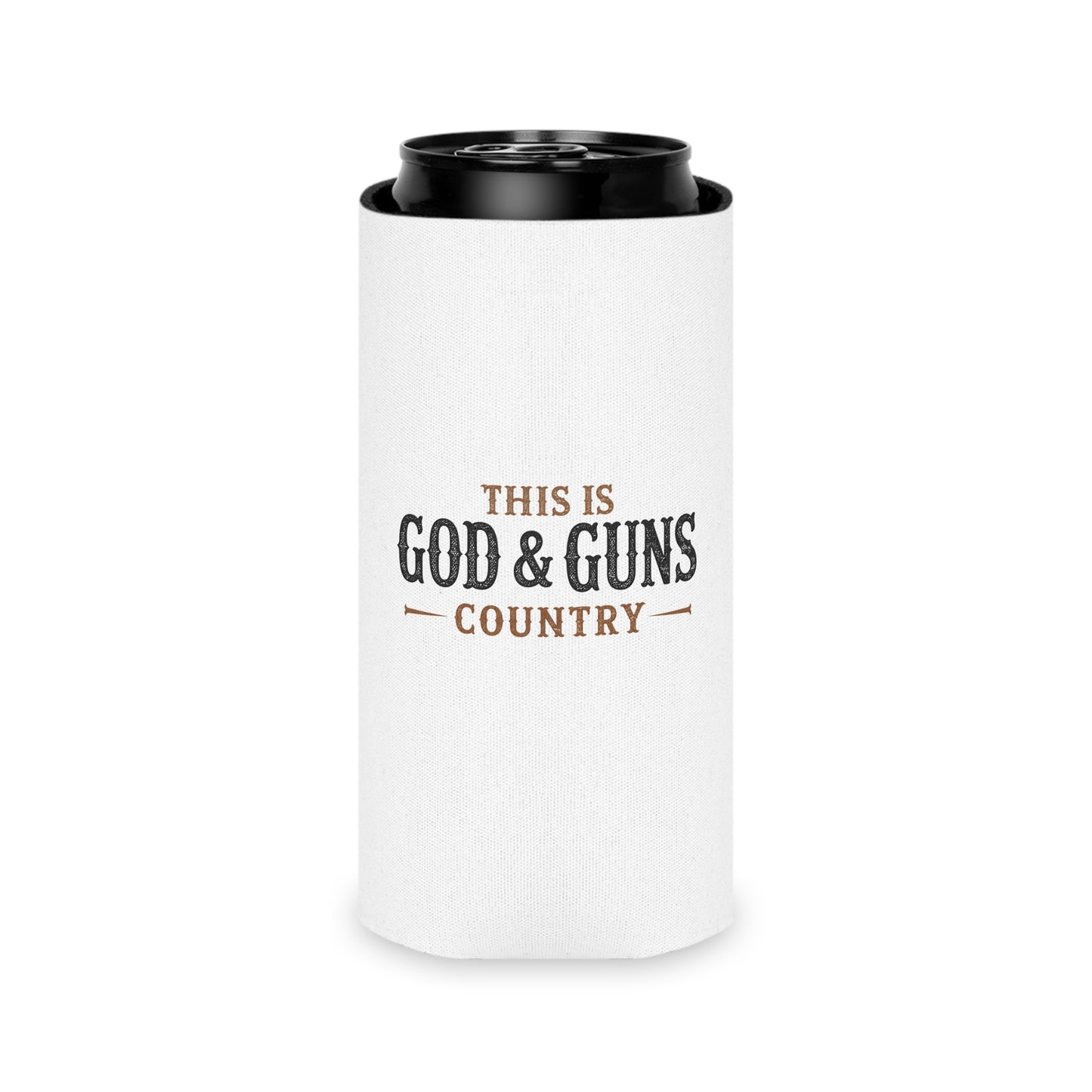 This is God & Guns Country - Can Cooler