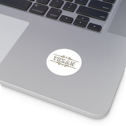Texan - Round Sticker