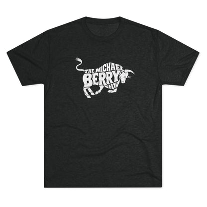Michael Berry Show (Bull Logo) - Tri-Blend Crew Tee