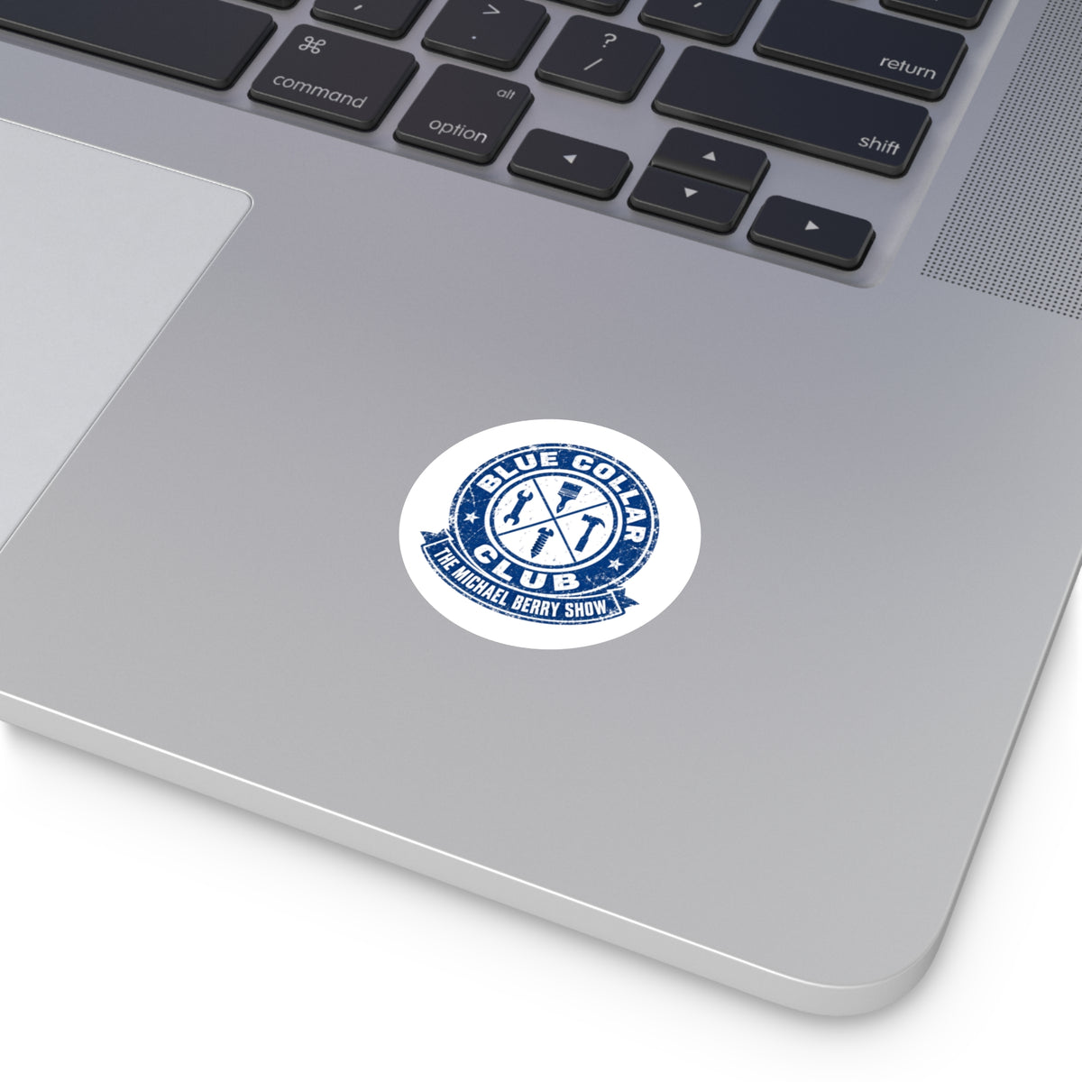 Blue Collar Club - Round Sticker