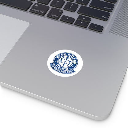 Blue Collar Club - Round Sticker