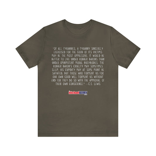 Tyranny - Men's Short Sleeve Tee
