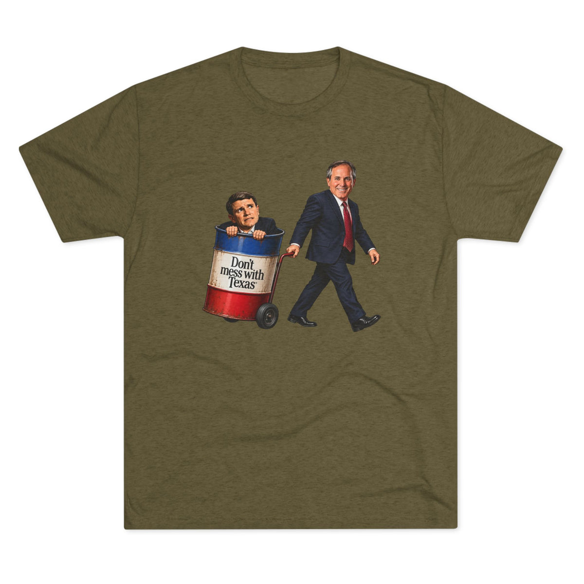 Paxton Taking out the Trash - Tri-Blend Crew Tee