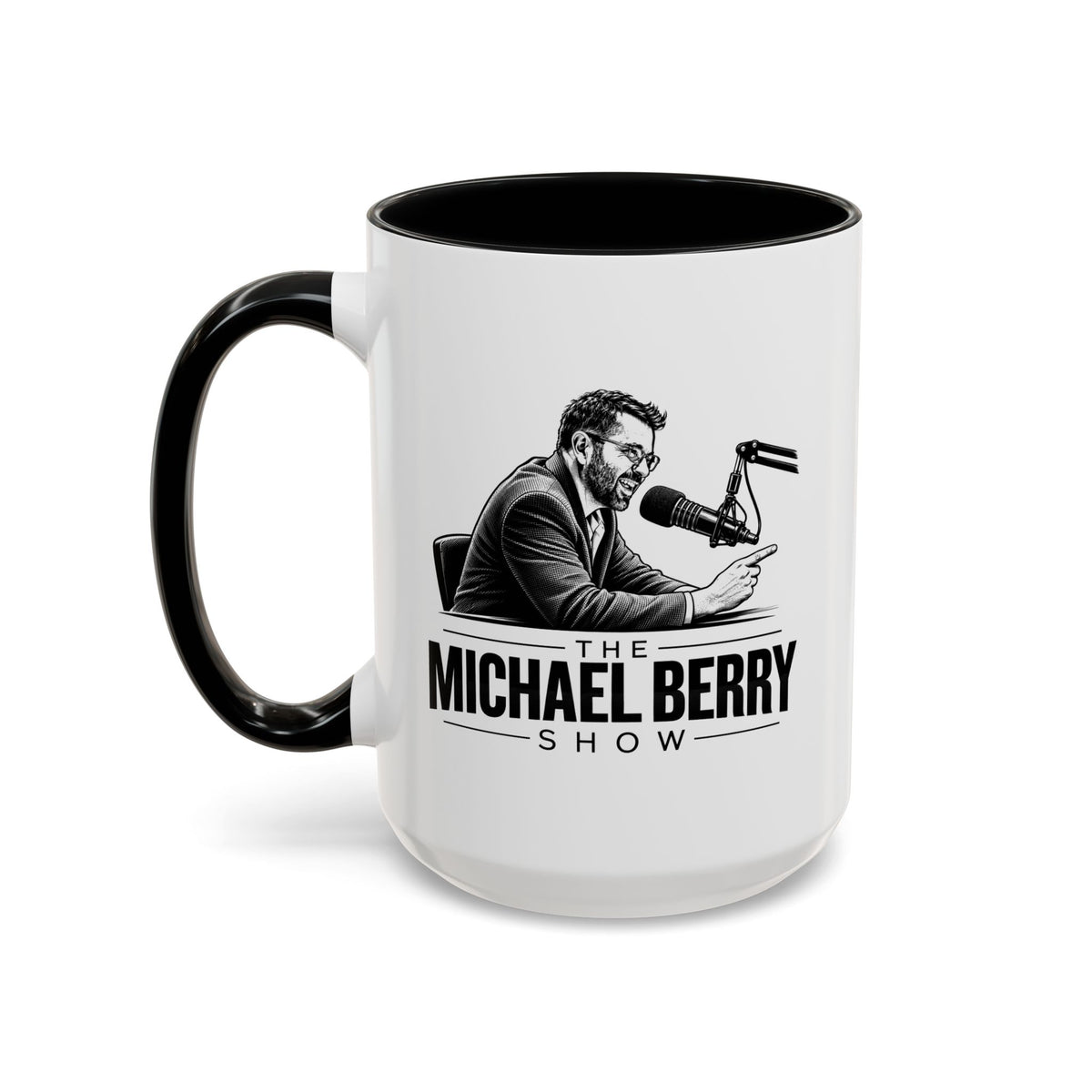 Michael Berry Show - w/ mic - Coffee Mug, 11oz or 15oz