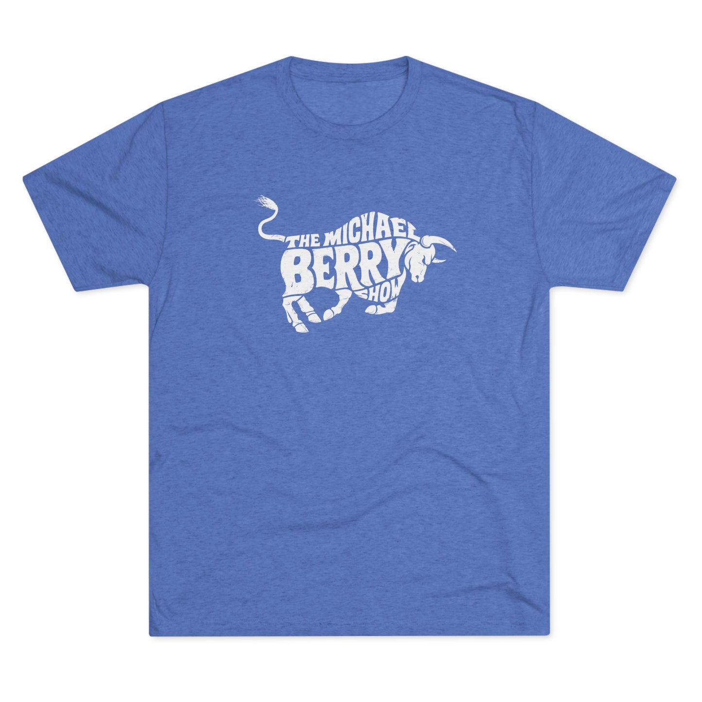 Michael Berry Show (Bull Logo) - Tri-Blend Crew Tee