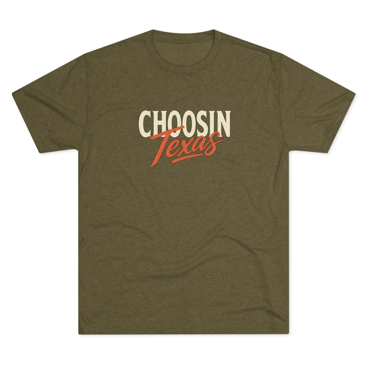 Choosin' Texas - Tri-Blend Crew Tee
