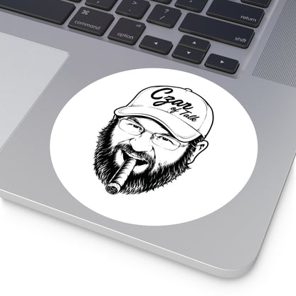 The Czar of Talk - Round Sticker