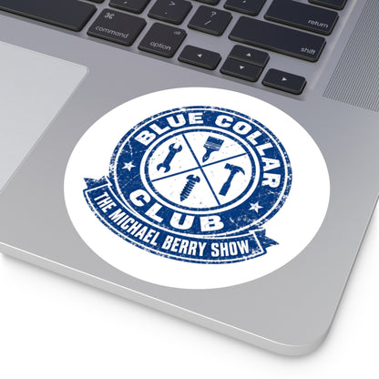 Blue Collar Club - Round Sticker