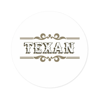 Texan - Round Sticker