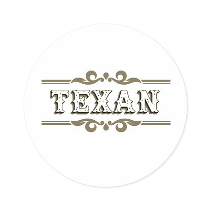 Texan - Round Sticker