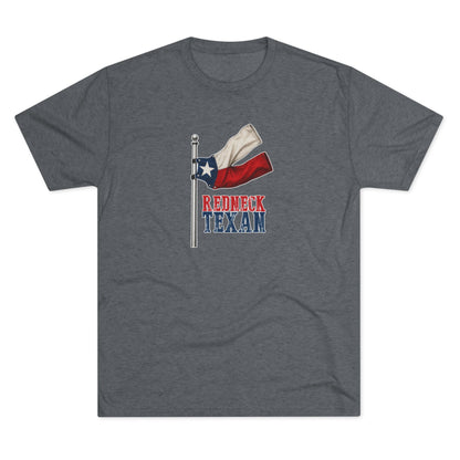Redneck Texan Flag - Tri-Blend Crew Tee