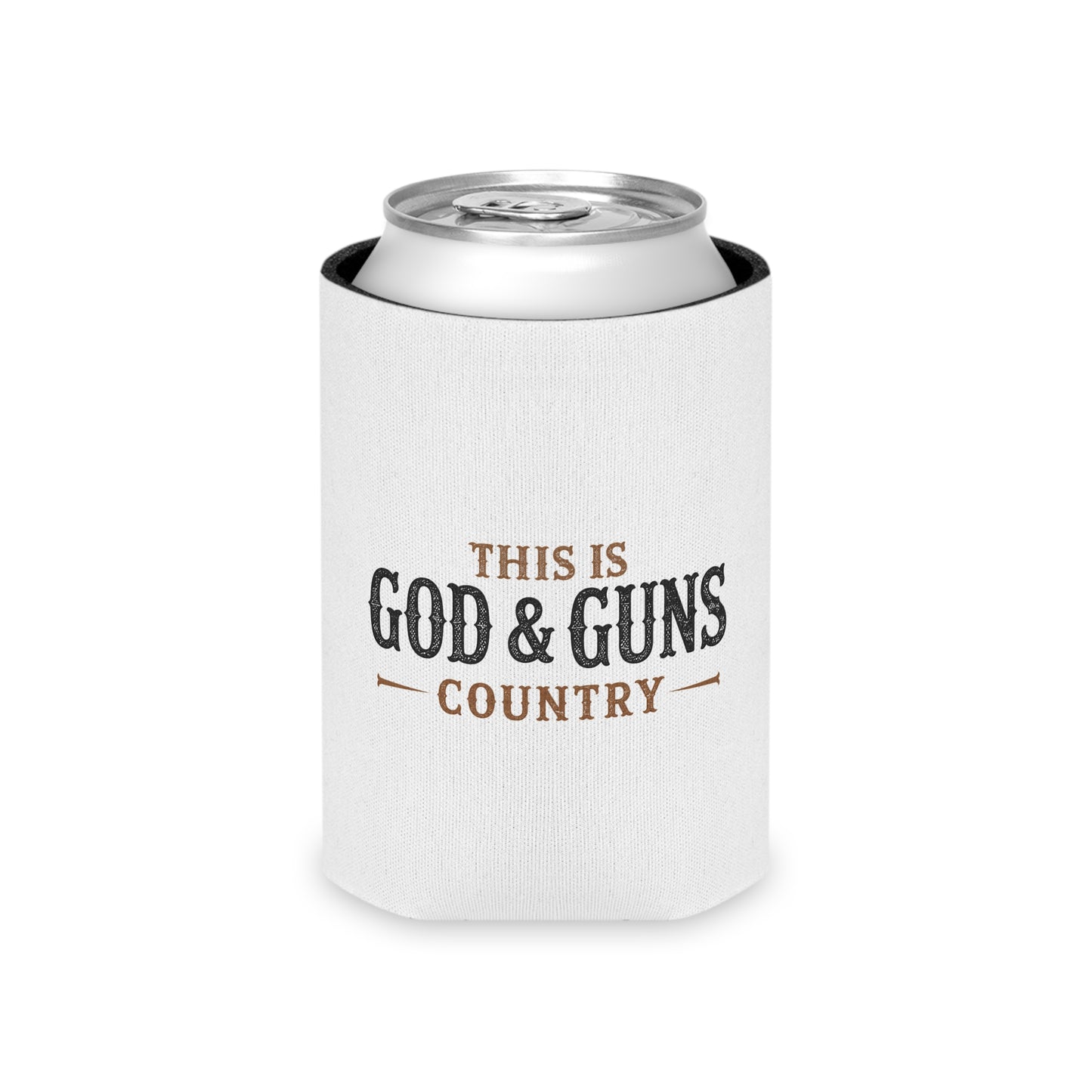 This is God & Guns Country - Can Cooler