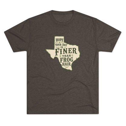 Finer than a Frog Hair - Tri-Blend Crew Tee
