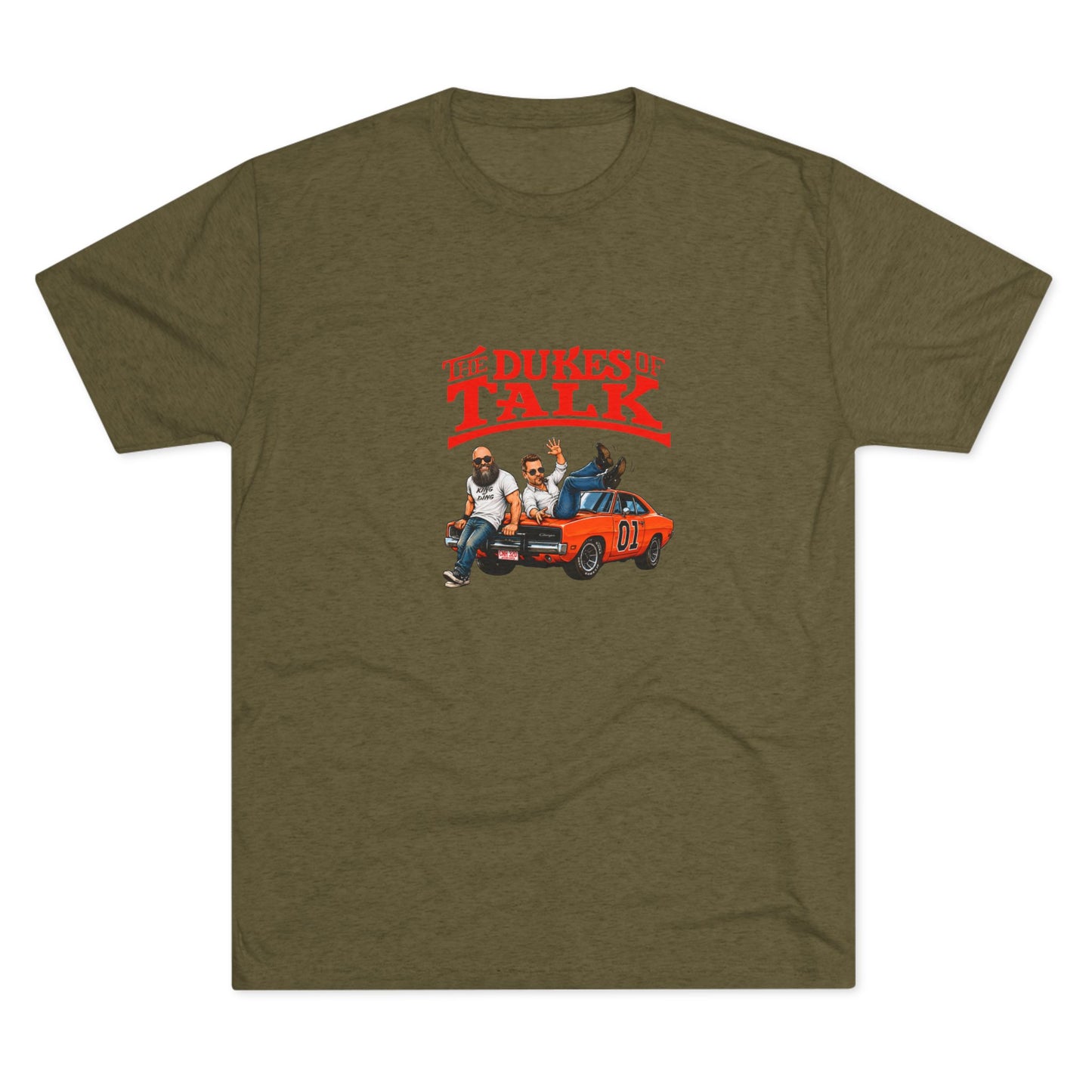 The Dukes of Talk - Tri-Blend Crew Tee