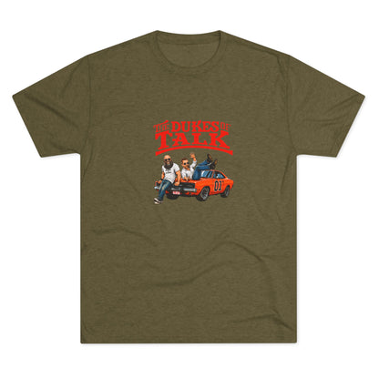 The Dukes of Talk - Tri-Blend Crew Tee