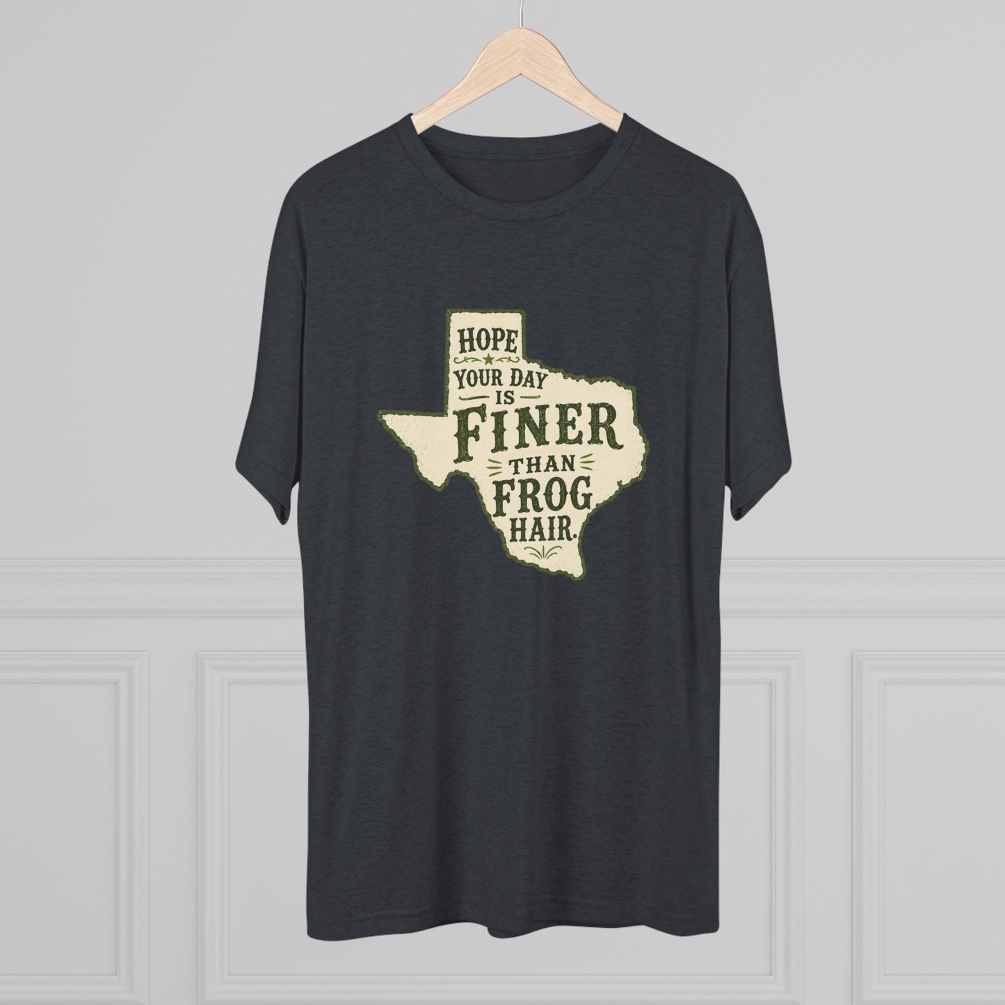 Finer than a Frog Hair - Tri-Blend Crew Tee