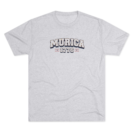Murica 1776 - Tri-Blend Crew Tee