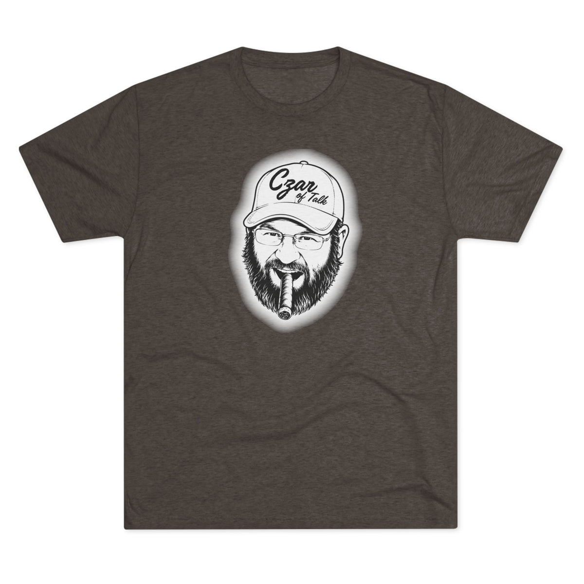 The Czar of Talk - Tri-Blend Crew Tee