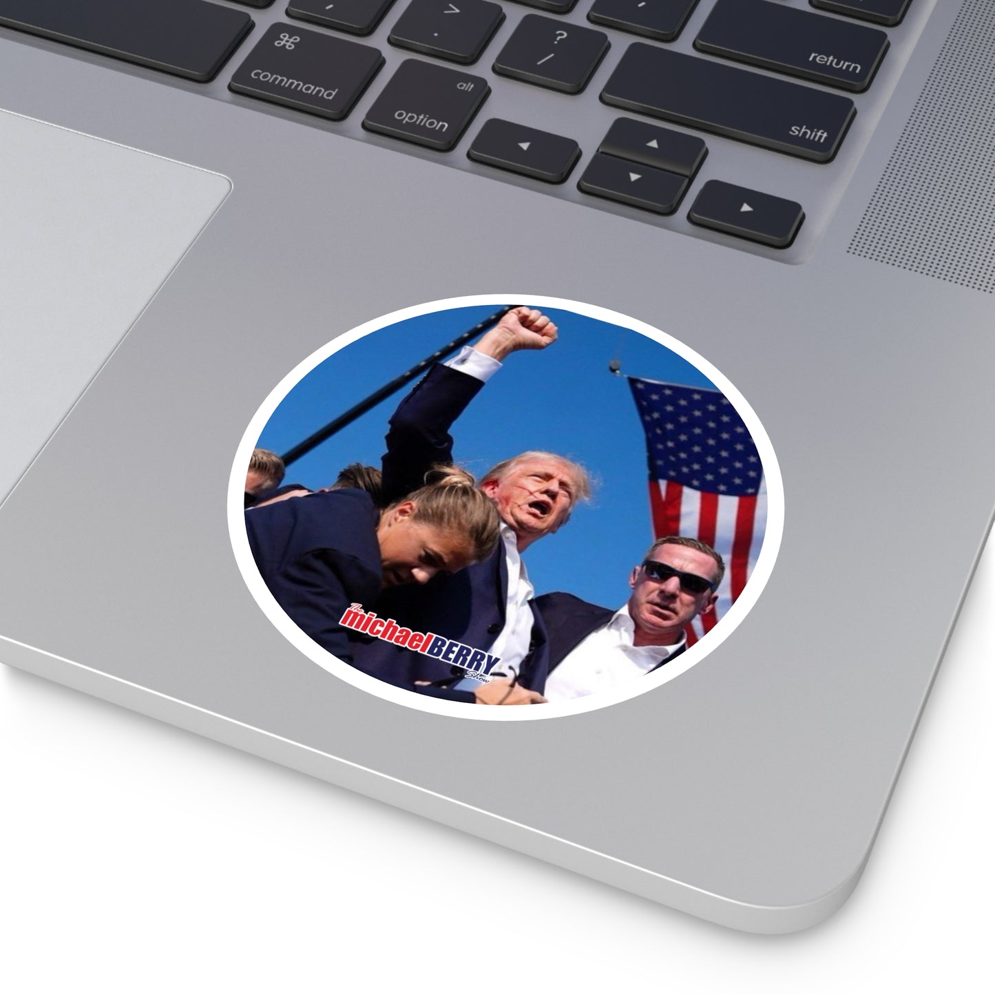 America - Hardhat Round Stickers (ii)