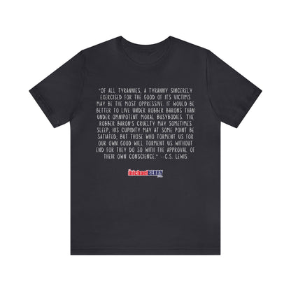 Tyranny - Men's Short Sleeve Tee